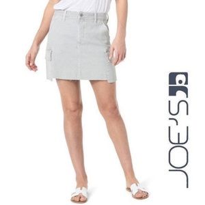 Joe's Jeans Army Denim Mini Skirt